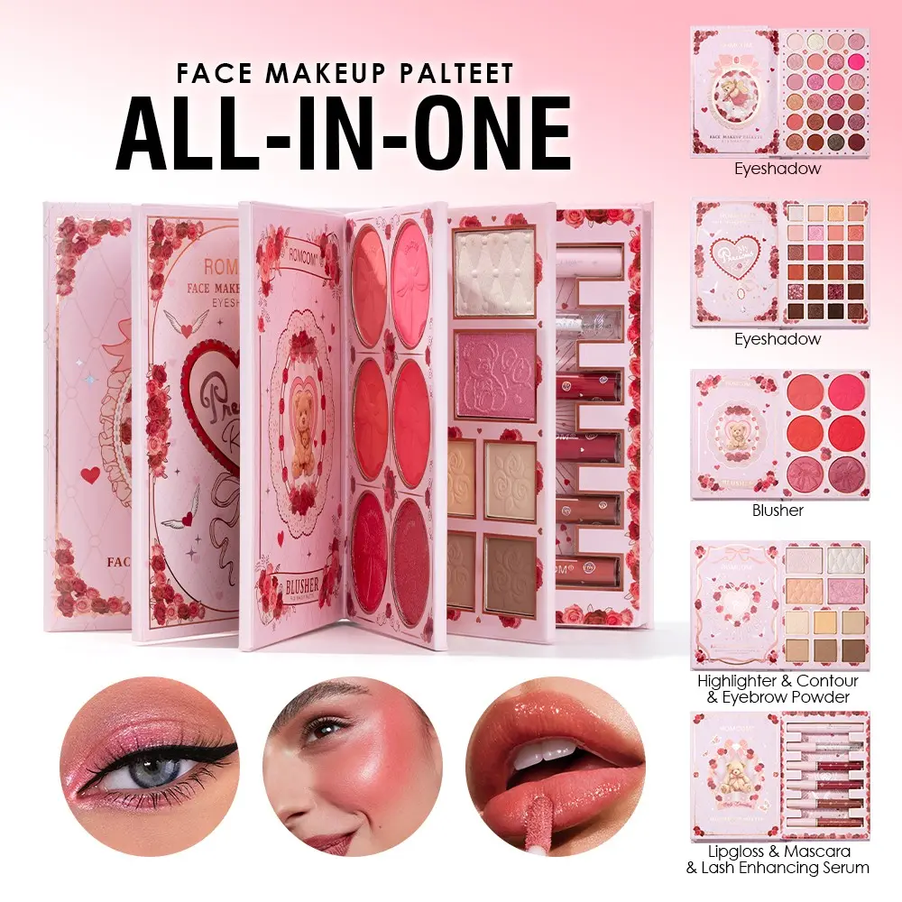 2026 New Arrival Full-Effect Facial Makeup Set, Long-Lasting Waterproof Multifunctional Cosmetics Gift Box, Perfect Lady's Present, Cosmetics Kit