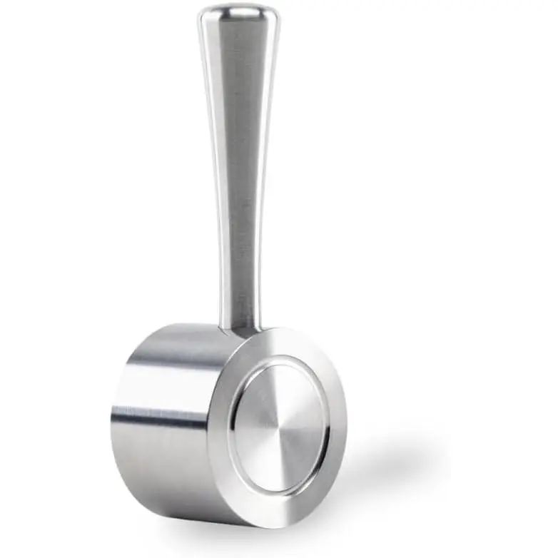 Replacement Steam Lever for Breville Espresso Machines | Ergonomic Stainless Steel Design | Compatible with Barista Express, Infuser, Barista Pro | Easy Grip | Silver Finish