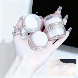 2pc Body Highlighter Powder, Shimmer Finish, Ideal for Face, Hair, Cheeks, Clothes, Music Festival Party, Women's Makeup Essential