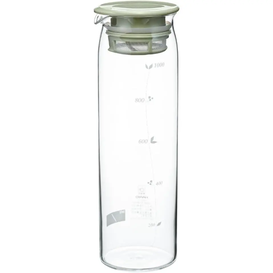 "Mizudashi" Cold Brew  Bottle, 1000ml Smoky Green