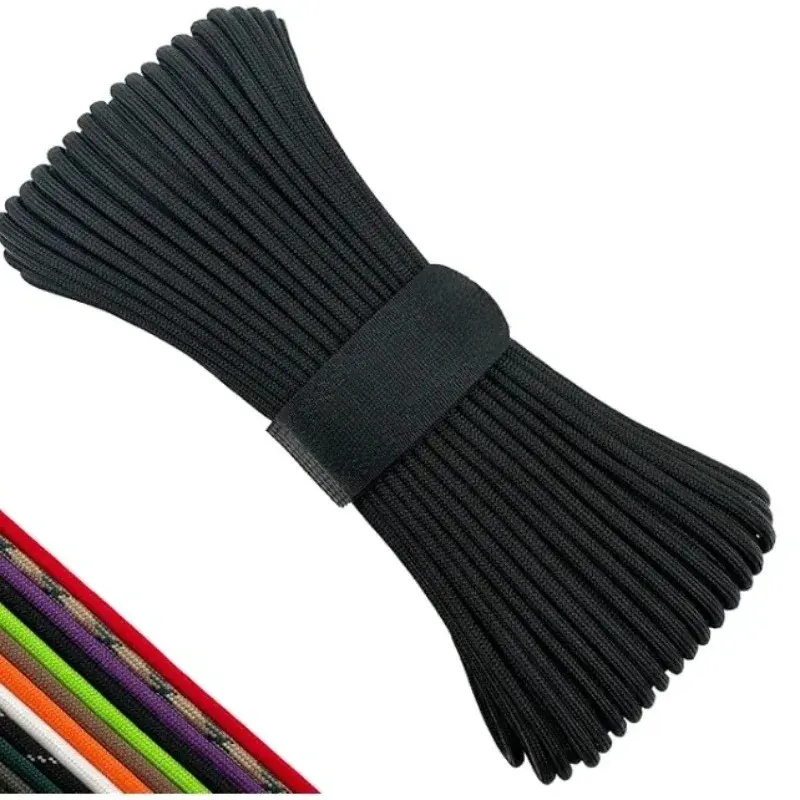 7 Strand 550 Paracord, 5m/15m/30m/100ft High Strength Dura Camping Rope, Heavy Duty Rope, Essential Outdoor Gear, 4mm Tent Rope, Hiking Specialty Rope