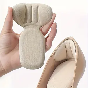 This T-Shaped Insole Made of Memory Foam Comes in 4pcs, Providing Orthopedic Arch Support And a Heel Pad. It Offers Non-Slip Comfort, Is Durable, And Features a Contoured Design That Improves Comfort And Support