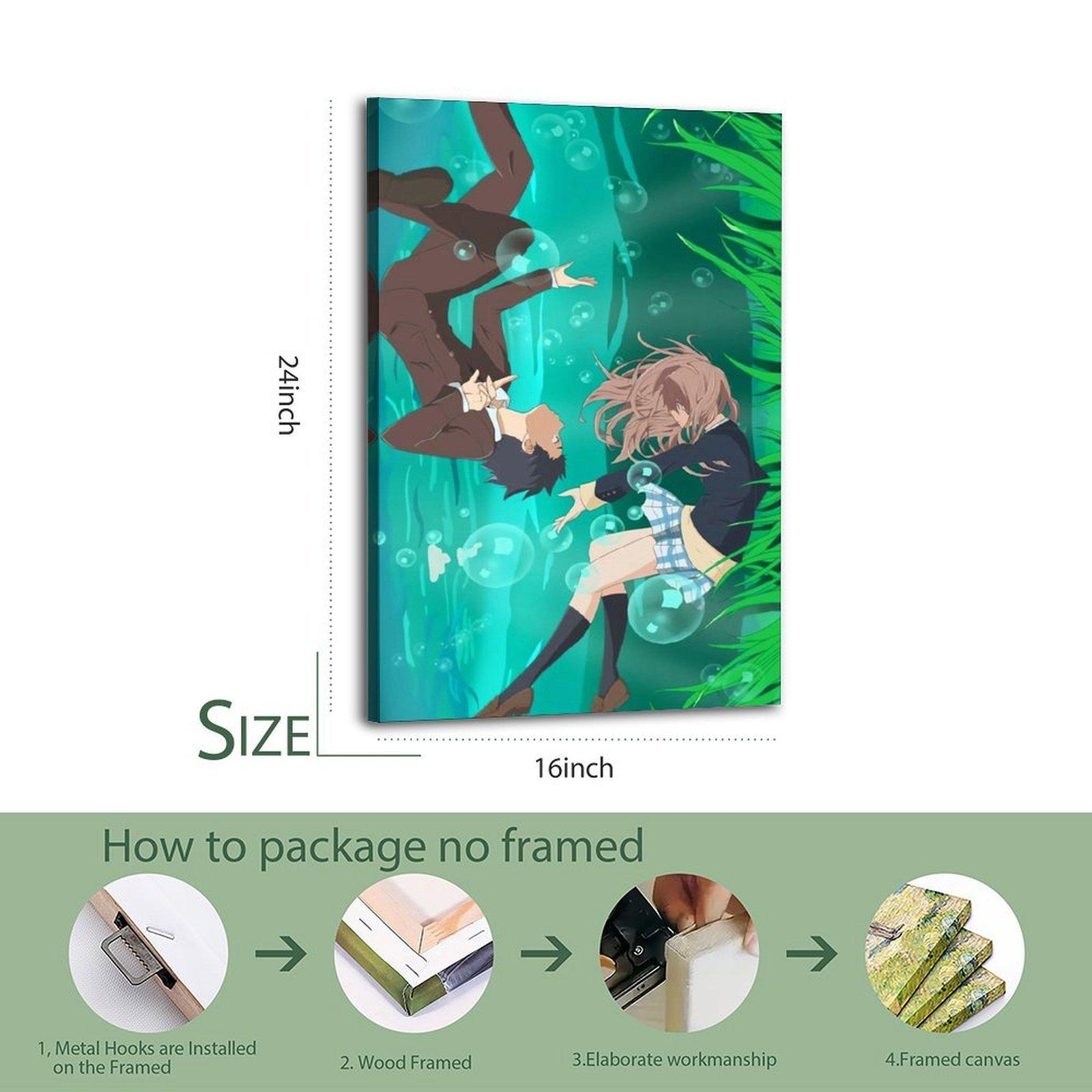 A Silent Voice Canvas Aesthetic For The Bedroom Wall Sitting Room Dormitory Wall Office Wall Poster Decorative Painting Canvas Wall