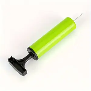 Portable Mini Manual Air Pump Set with 1 Pump and 3 Needles, Basketball Football Inflation Device, Handheld Inflate Tool