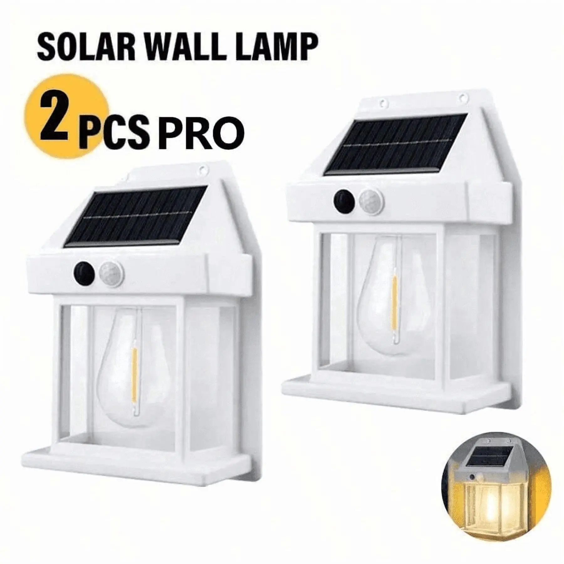Black Aluminum Anti-Rust Waterproof Outdoor Wall Lantern, Porch Light Fixture for Decks/Patio, Garage, Front Door Entryway