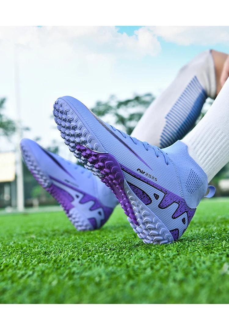 Unisex Soccer Shoes TF/AG Society Futsal Top Quality Unisex Training Football Shoes Original Resistant Comfortable Football Boots Unisex Soccer Shoes TF/AG Society Futsal Top Quality Unisex Training Football Shoes Original Resistant Comfortable Football Boots