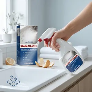 Jaysuing Wall Stain Remover Spray, Powerful Cleaning Spray, Spot Stain Cleaner, Removes Ink Stains, Gentle on Walls, Quick Stain Removal, Home Clean, Household, 237ML