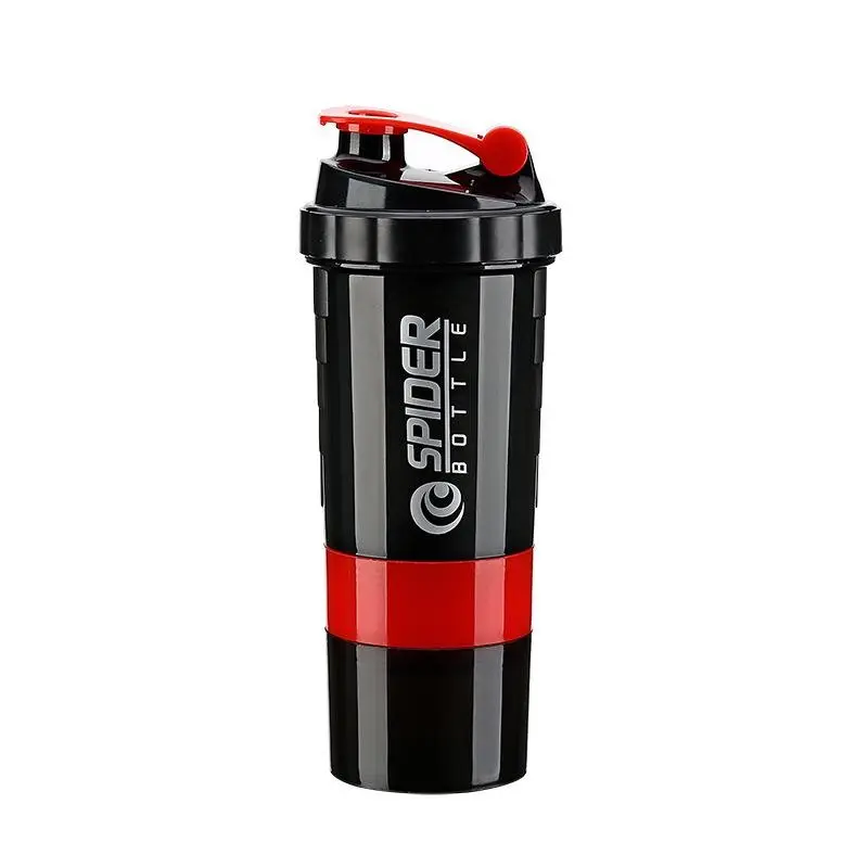Hero Protein Shaker Cup with Steel Wire Mixer Ball, 500ML Capacity, BPA-Free Transparent Material, Dishwasher Safe, Easy Clean, Fitness Supplement