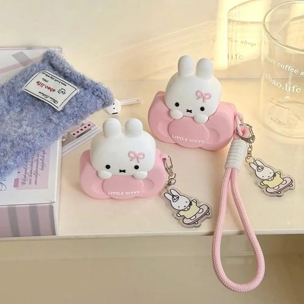 Miffy Kawaii Earphone case suitable for Pro3 cartoon silicone AirPods S3/4Pro2 headphone covers Cute Gift Toy