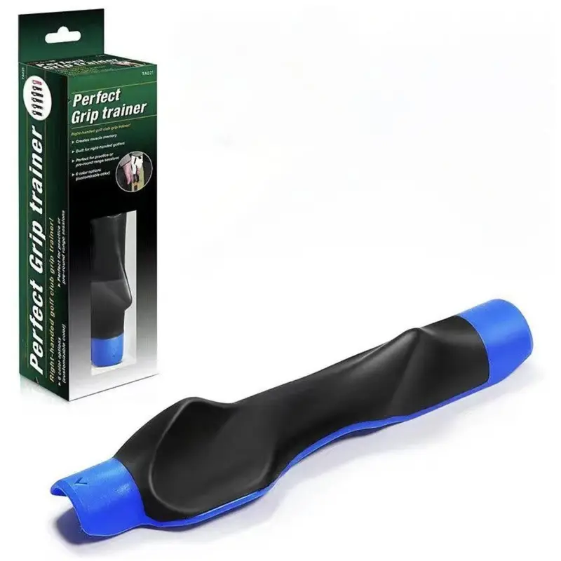 Manufactured with Durable Materials Golf Grip Trainer, Golf Gear for Novice Golfers, Right-Left Handed Training Aid to Fix Swing & Hand Position, Enhances Grip Training Efficiency, Outdoor-Use Practice Equipment