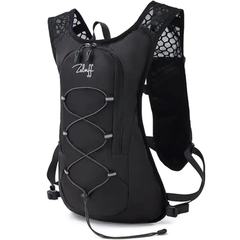 Running Vest Backpack for Women Men, Lightweight Hydration Vest, Breathable Functional Running Vest, Camel Hydration Backpack for Trail Running, Cycling, Hiking & Marathons