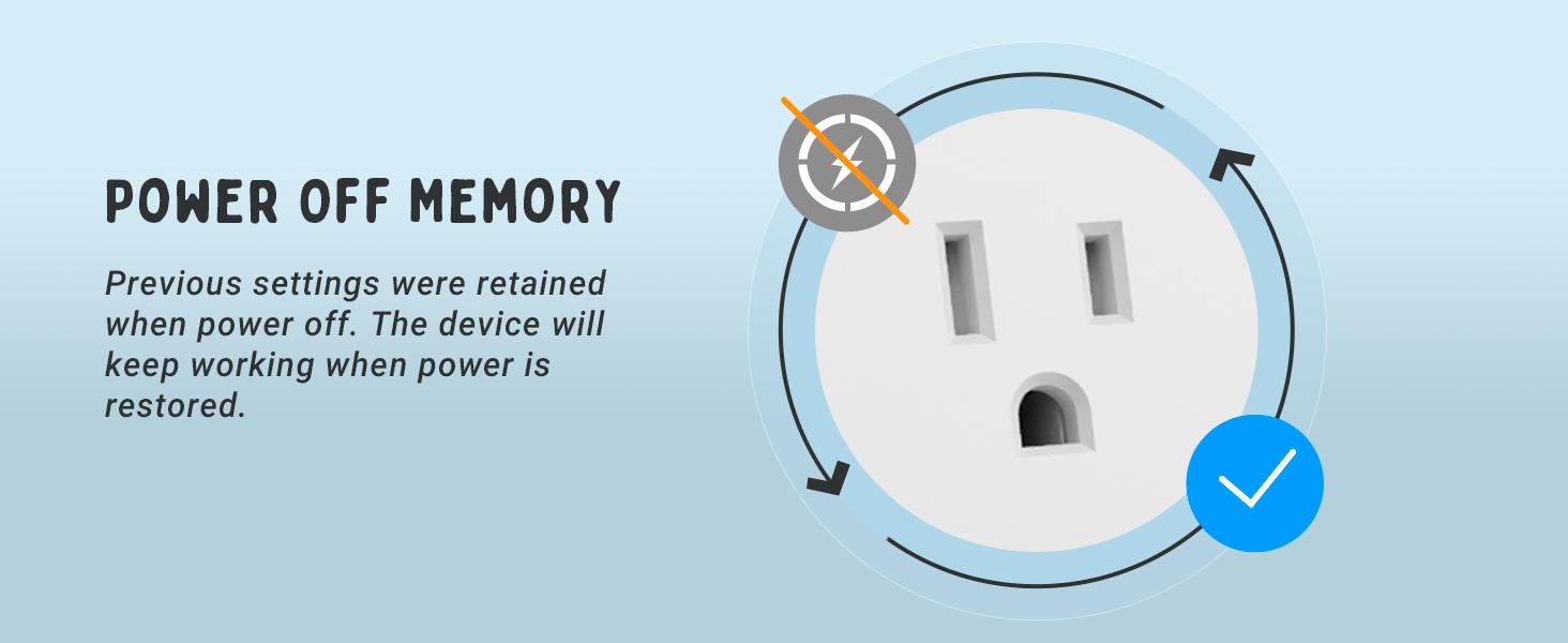 Plug in Thermostat WiFi 1800W 15A Heating Cooling Timer Countdown Mode