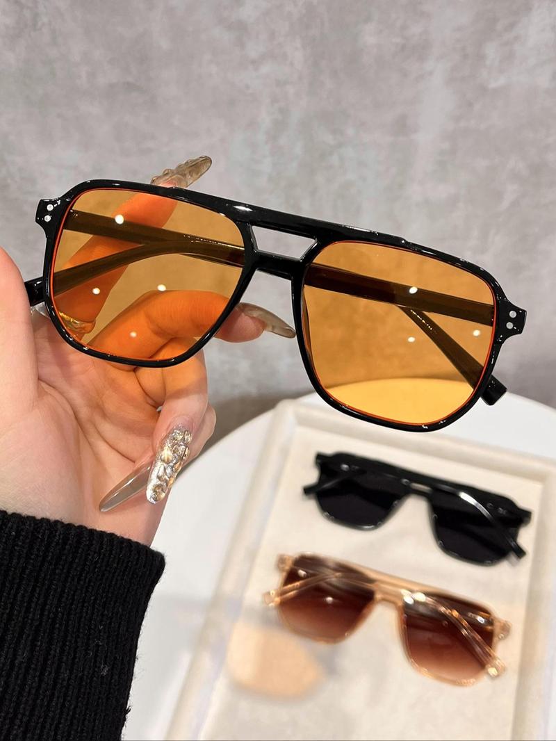 Unisex Vintage Trendy Aviator Sunglasses, Aviator Shades, Retro Outdoor Sports Sunglasses, Fashionable Sunglasses for Men & Women for Everyday Use