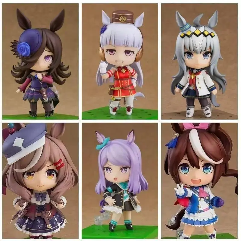In-Stock Nendoroid Uma Musume Pretty Derby Cute Anime Character Action Figure Trendy Toy Collectible Desktop Decor Surprise Gift