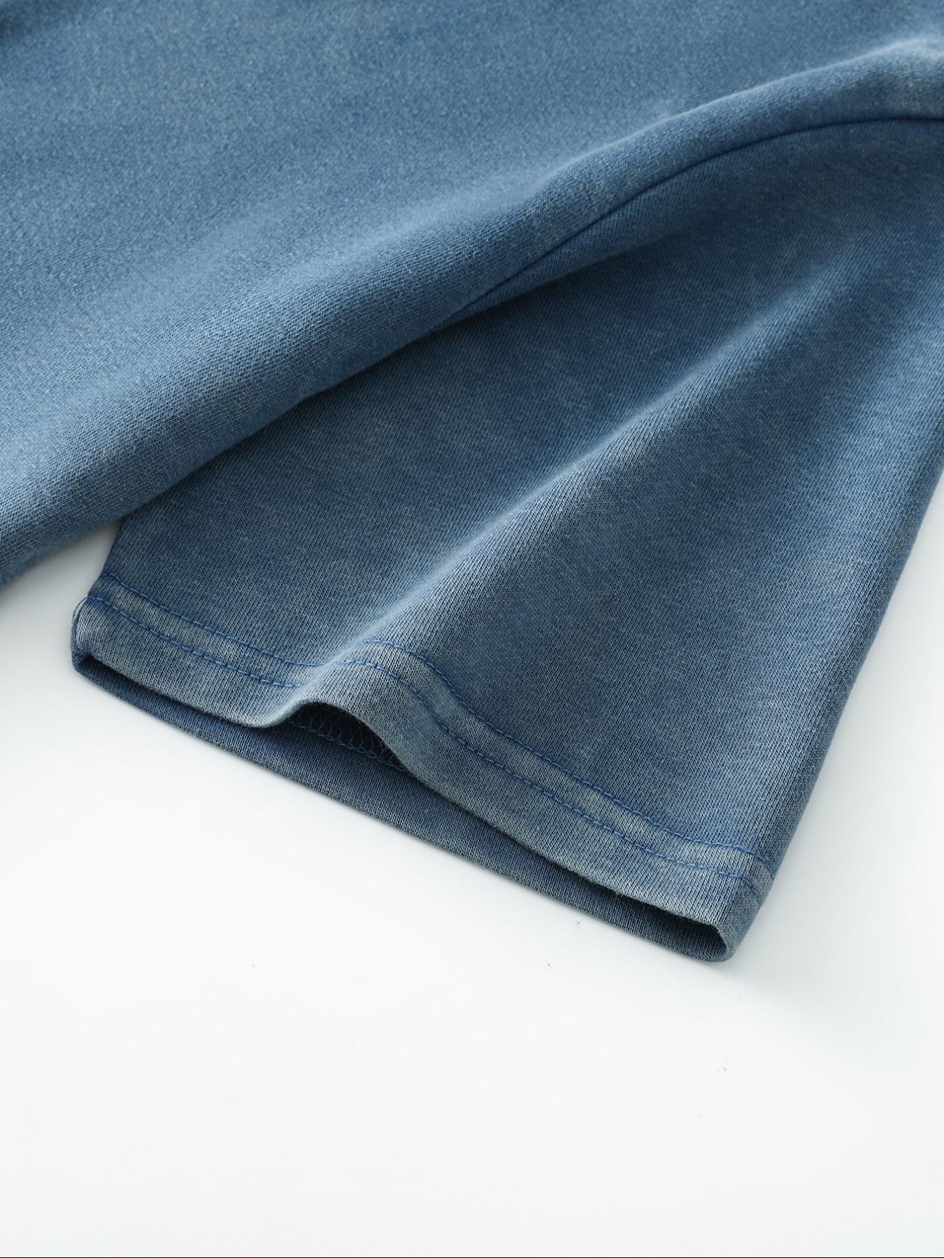 Men's Regular Fit Car Graphic Print Knit Round Neck Tee, Vintage Fashion Trendy Streetwear Casual Fitted Short Sleeve T-shirt for Daily Wear, Ladies Summer Outfit, Top