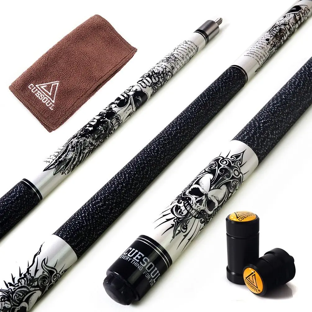 58 inch 1/2 Maple Pool Cue Stick Kit-Rockin Series