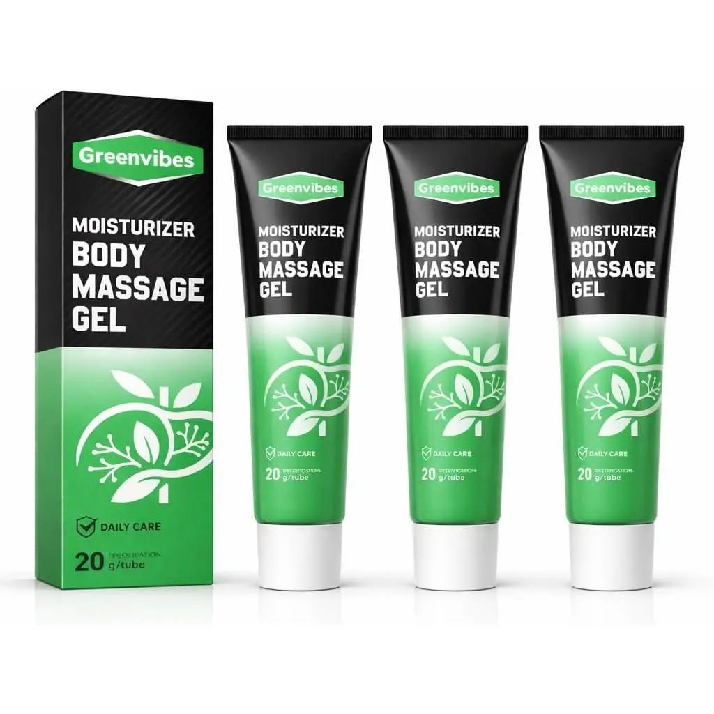 Official Balm Moisturizer Body Massage Gel, Soothing Cooling Gel Fast-Absorbing Herbal Blend Miracle Balm for Varicose Veins balm for swollen legs miracle balm