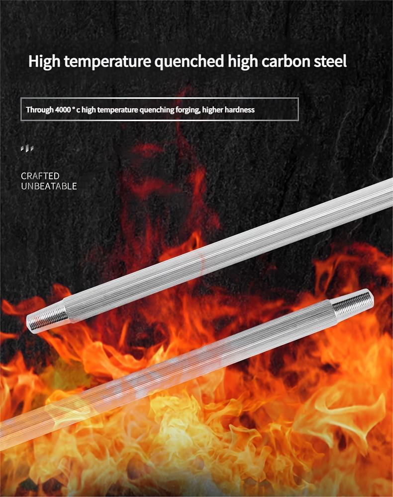 A Handheld Kitchen Knife Sharpening Tool, Featuring a Multifunctional Quick Sharpening Stone for Knives And Scissors. It Includes a High-Carbon Steel Manual Sharpening Rod with a 1500 Grit Diamond-Like Grinding Surface