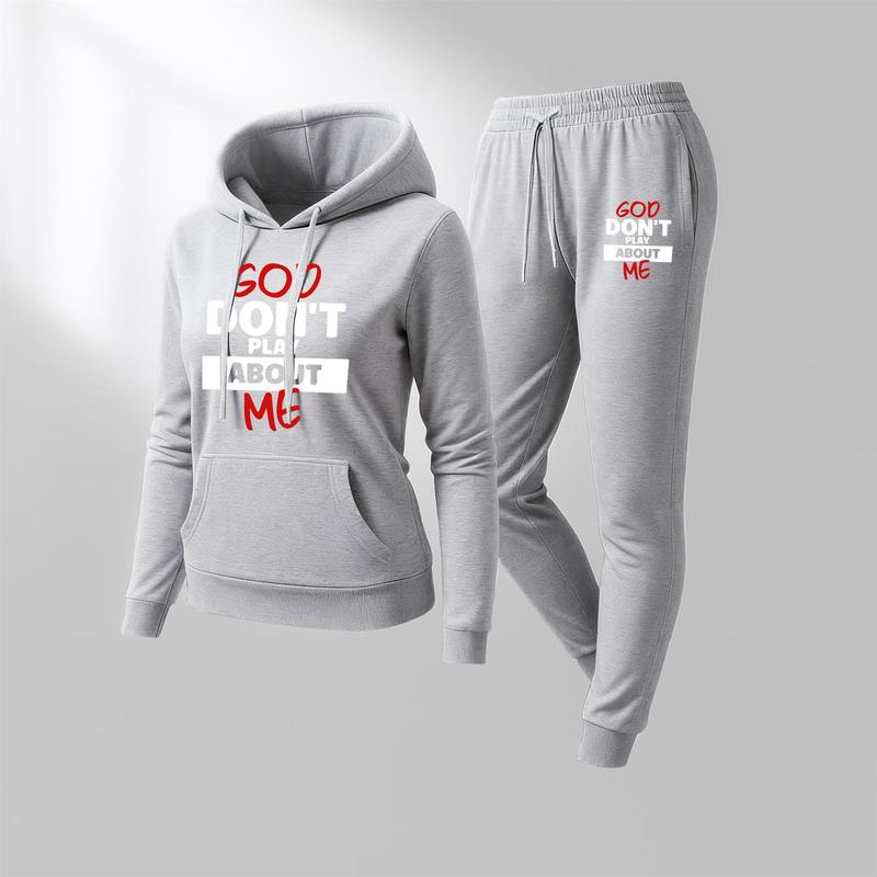 Women's GOD DON'T PLAY ABOUT ME Graphic Print Hoodie, Casual Sportswear, Long-Sleeved Hooded Jacket, Suitable for Autumn and Winter, Everyday Wear, Indoor and Outdoor Sportswear Set Women's GOD DON'T PLAY ABOUT ME Graphic Print Hoodie, Casual Sportswear, Long-Sleeved Hooded Jacket, Suitable for Autumn and Winter, Everyday Wear, Indoor and Outdoor Sportswear Set