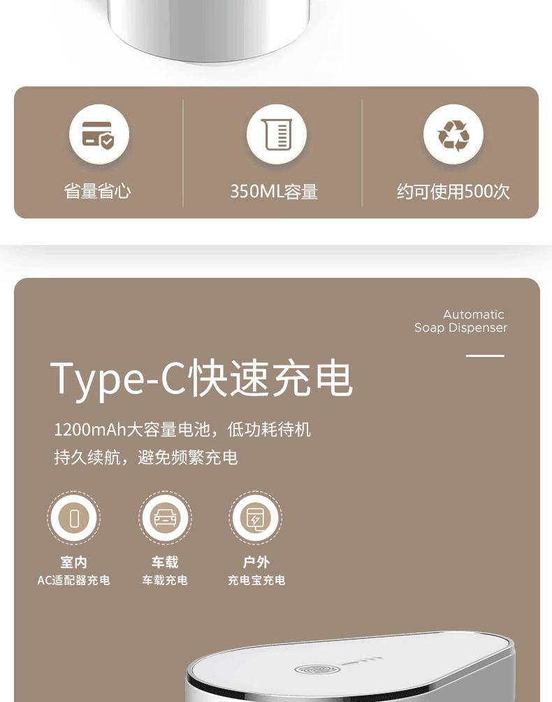 Automatic Foam Hand Soap Dispenser