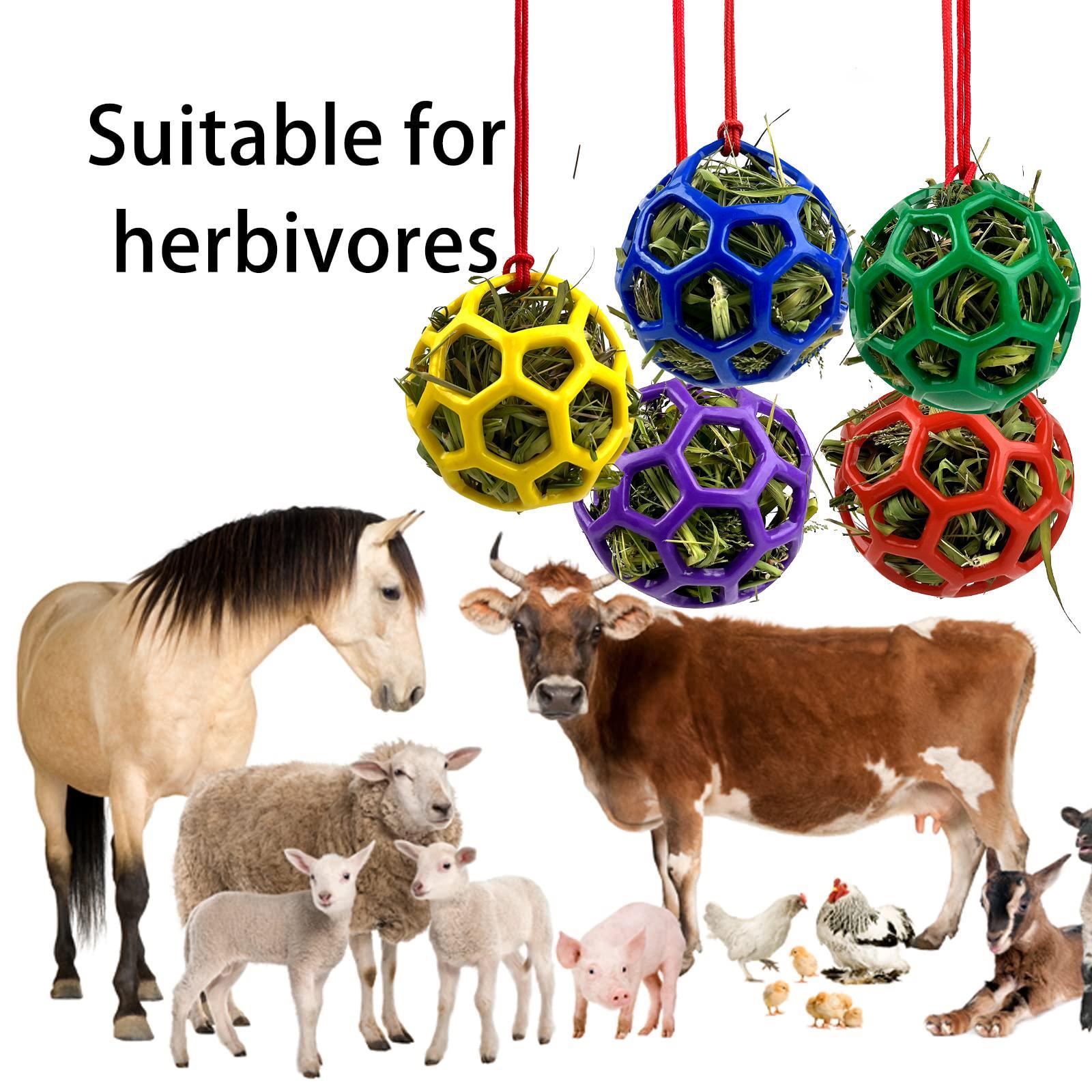 Horse Feeding Toy, 1 Count Durable Grass Feeding Toy, Pet Supplies for Horse, Goat, Sheep, Interactive Horse Snack Ball, Pet Supplies
