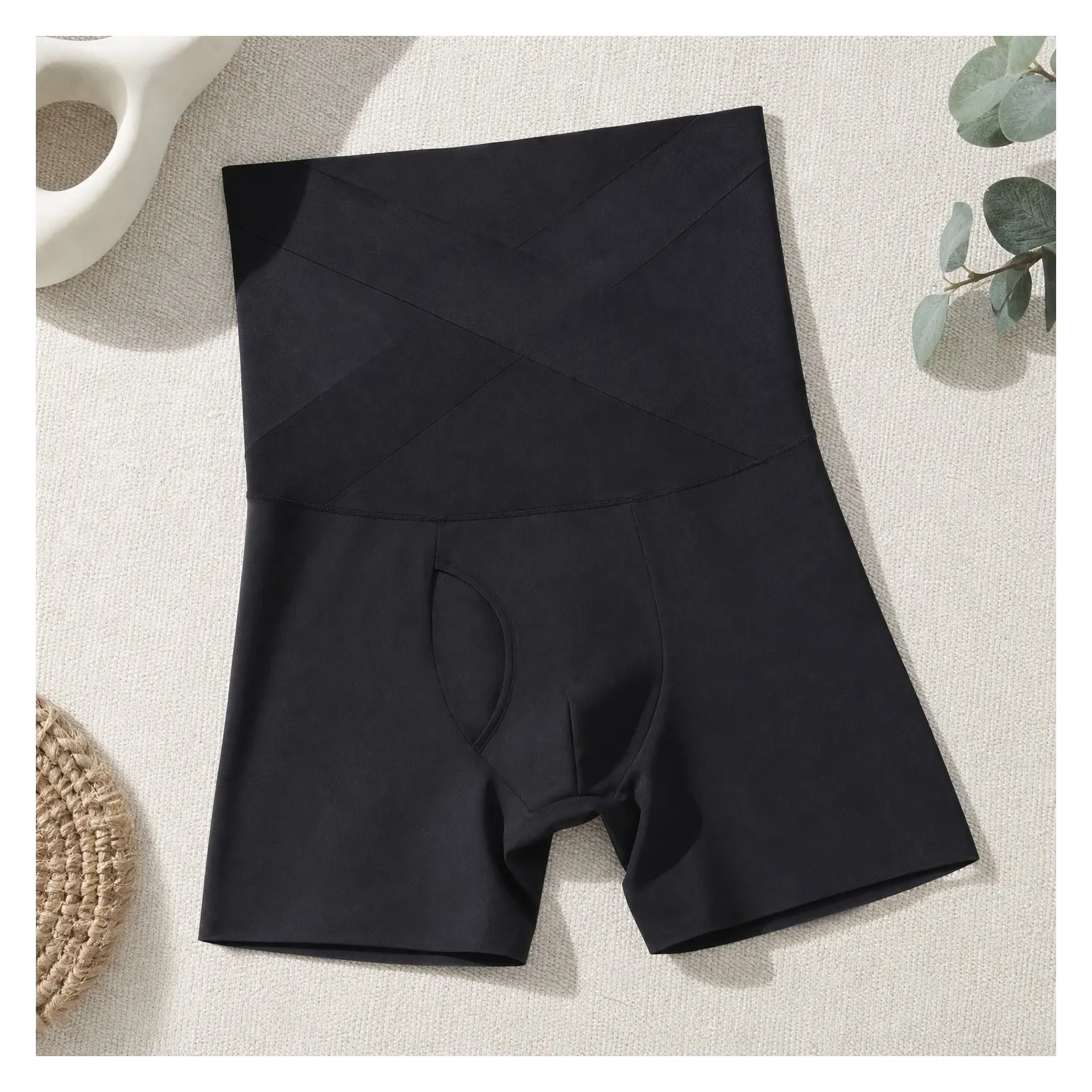 Men's Shapewear Tummy Control Shorts - High-Rise Compression Slimming Boxer Briefs, Body Shaper UnderwearGift