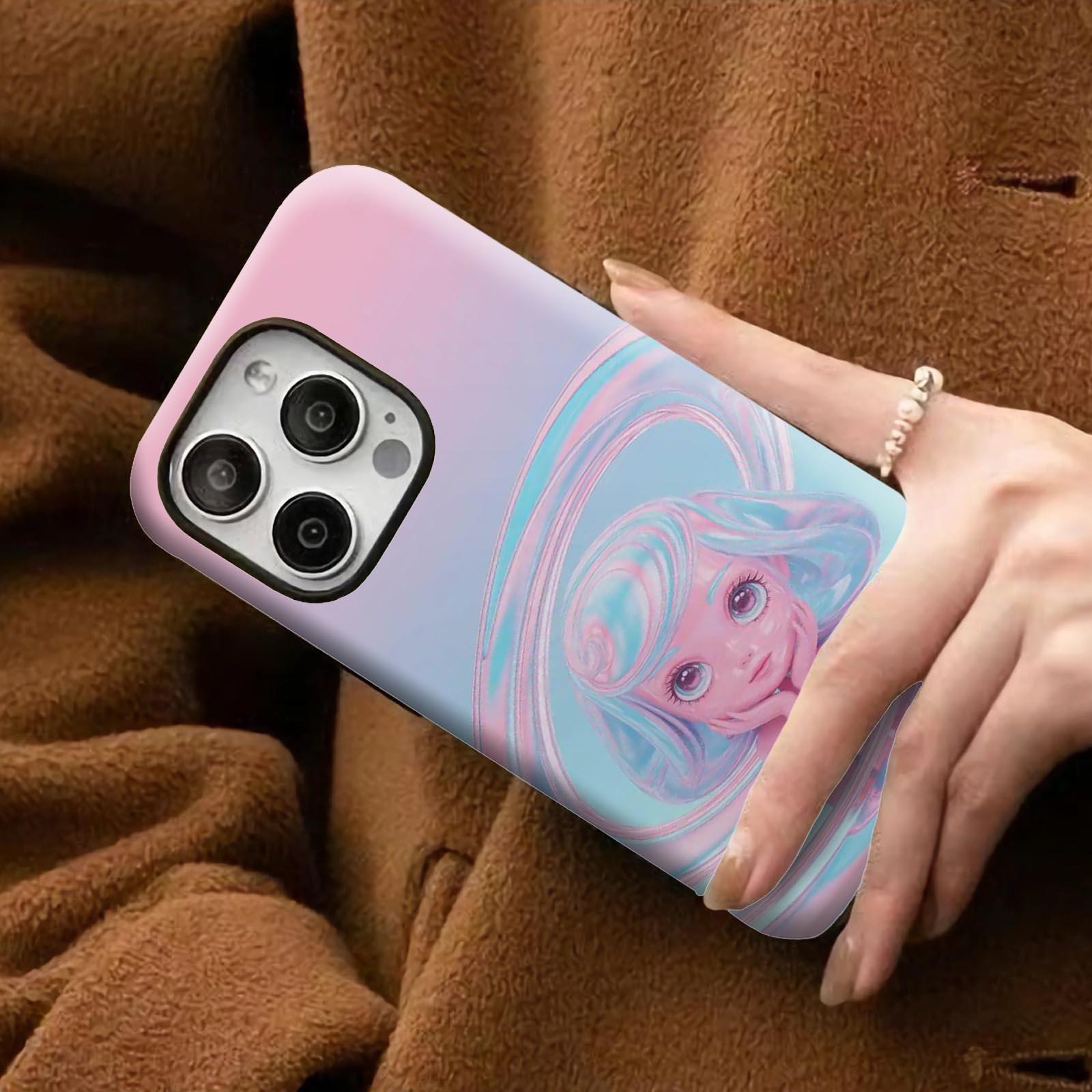 swirls, pastel, abstract Soft And Hard Two-In-One Film Printed Full Pattern Case For IPhone 16 15 14 13 1211 Pro Max Plus Phone Case