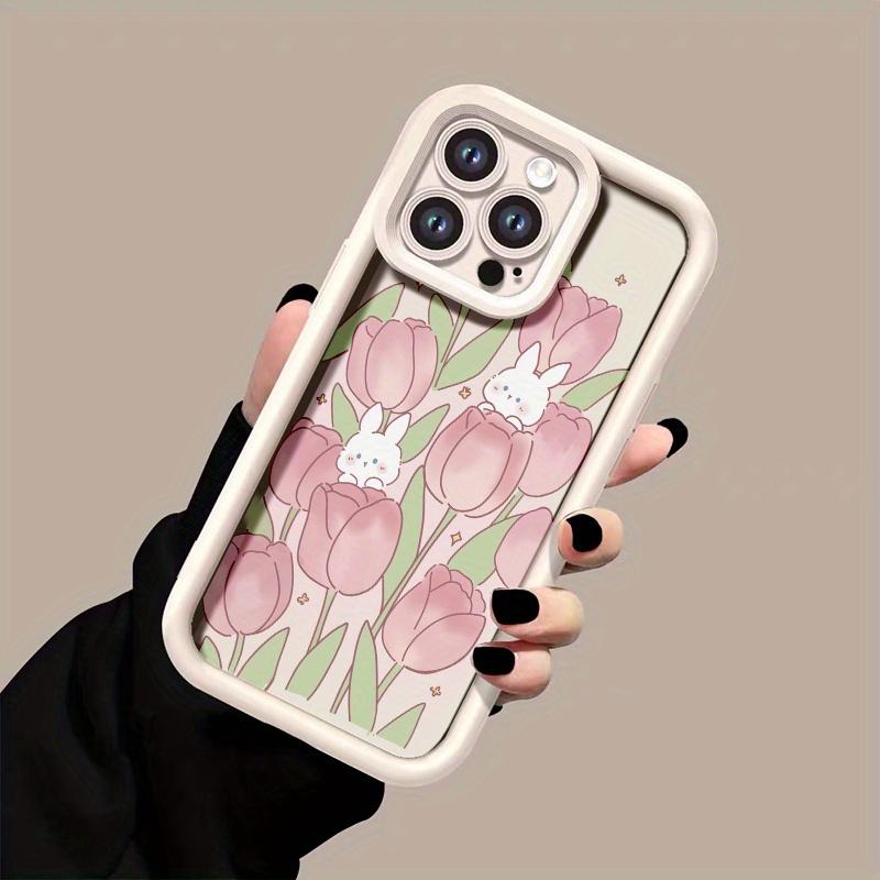 for iPhone mobile phone case suitable for iPhone 17 E Air Pro ProMax iPhone16 15 14 Plus 13 12 Mini 11 X XS XR mobile phone case cartoon cute couple style new fashionable creative personality white system mobile phone case picture