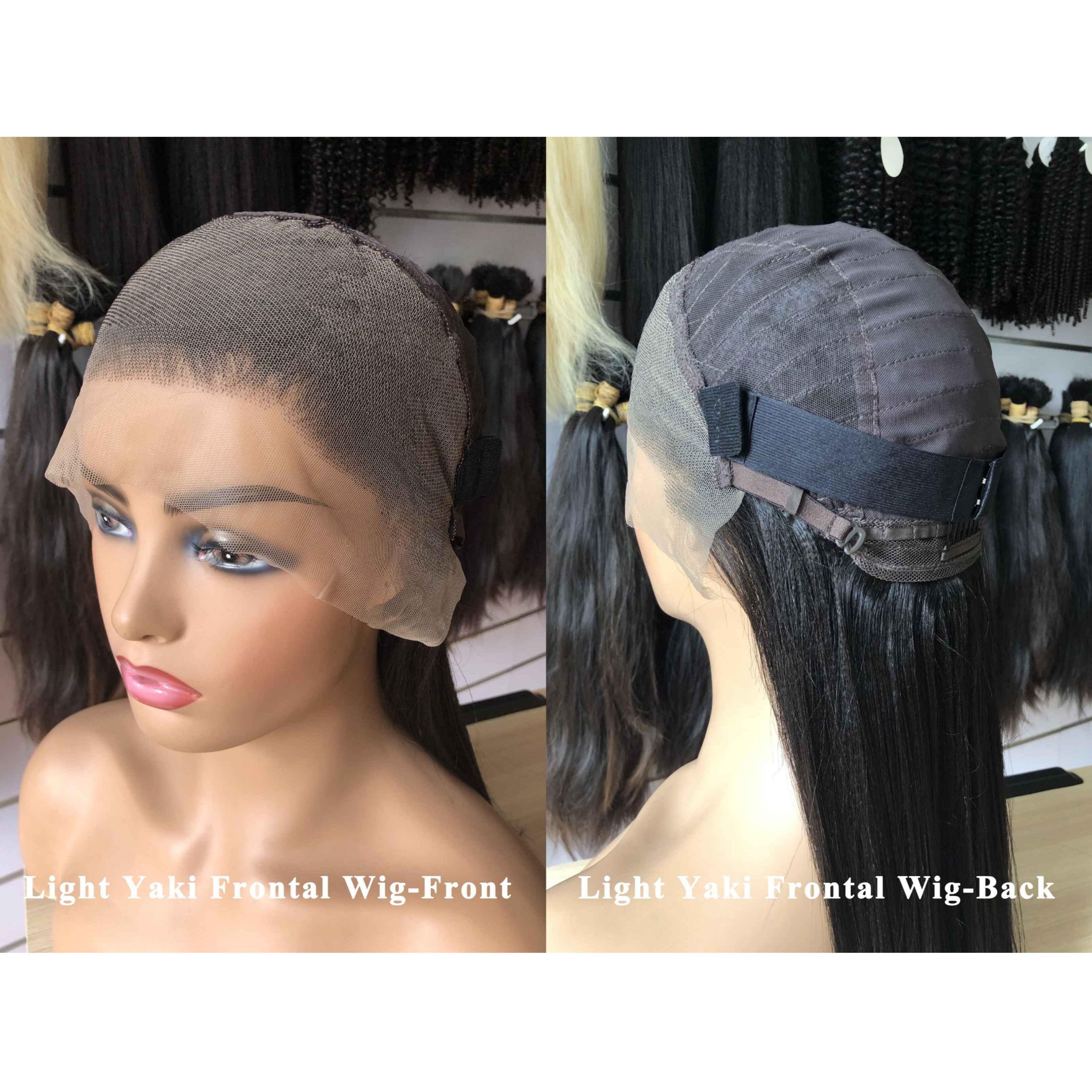 QWB Light Yaki Straight 3 Bundles Deal Brazilian Virgin Hair Last 3 Years (Can WandCurls or Straighten)