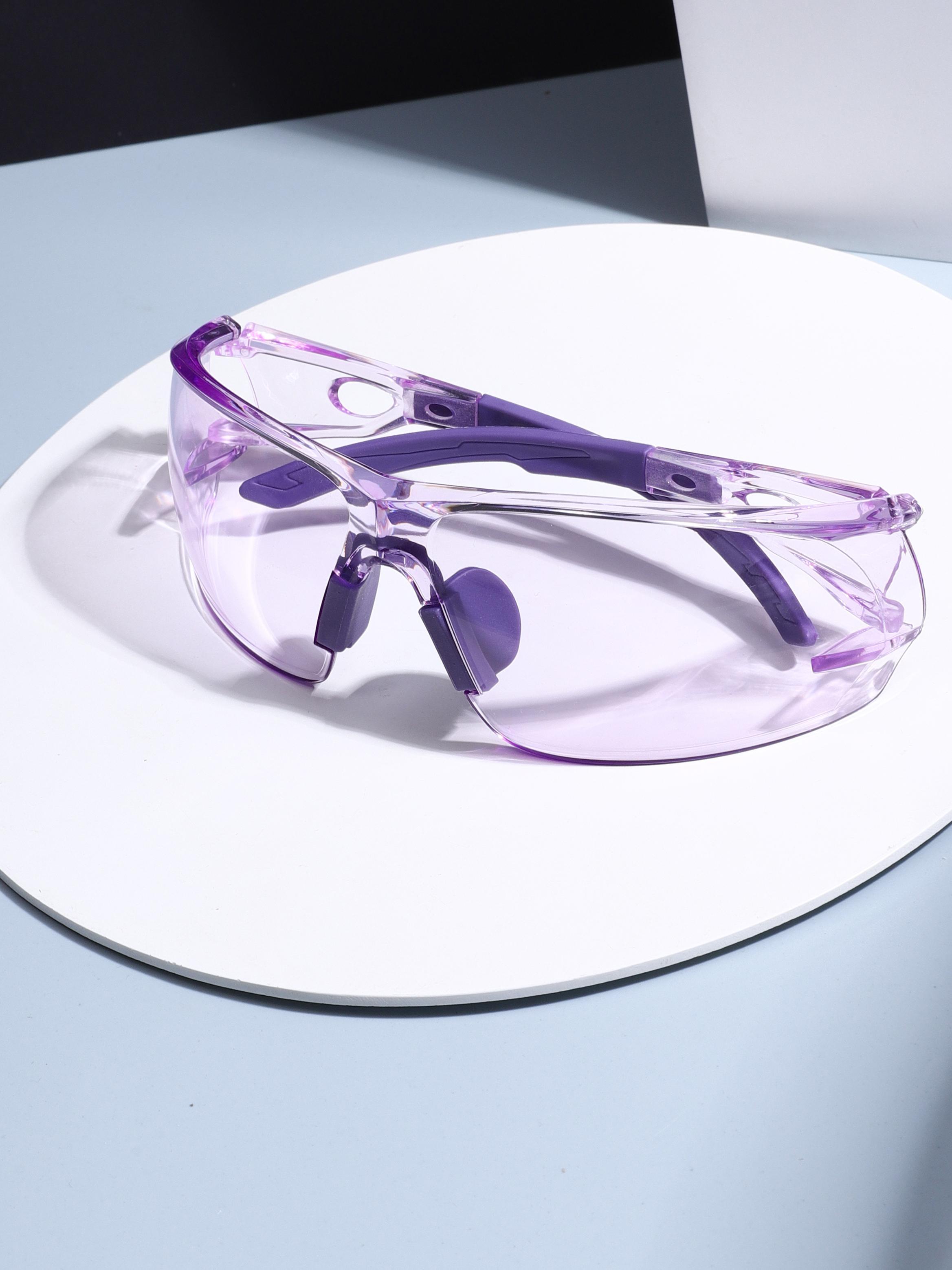Fashion Goggles with Clear Lenses, Anti-scratch Protection Eyeglasses for Men and Women, Ideal for Daily Use and Outdoor Activities
