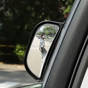 Universal Car Rearview Mirror, Wide Angle Car Second Row Seat Rearview Mirror, Blind Spot Rearview Mirror, Car Accessories