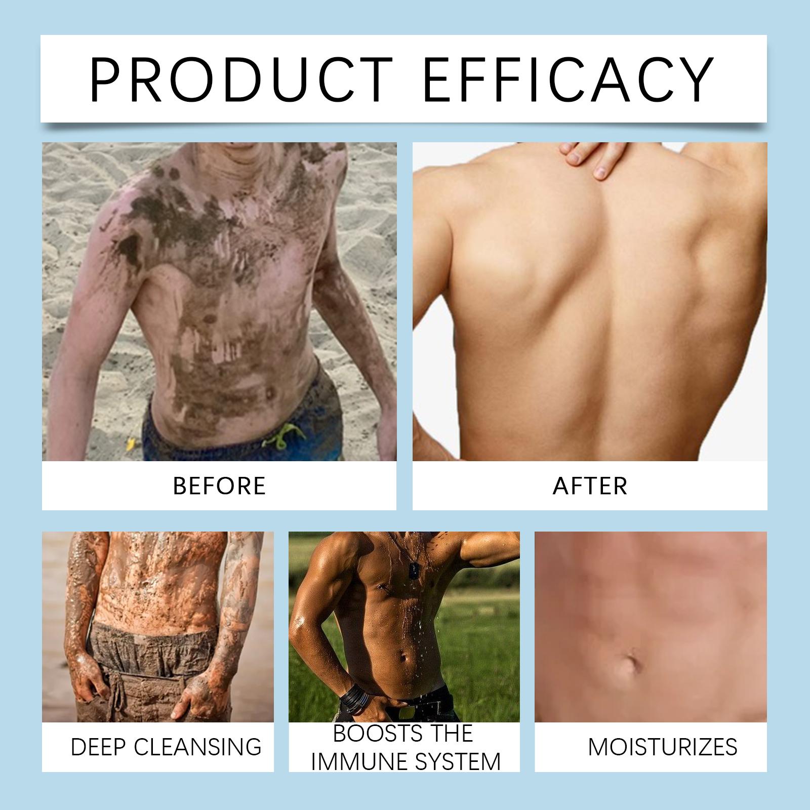 East Moon Glacier Mint Bath Soap， Cleansing All Body Skin Fragrance For Men Refreshing Cleansing Bath Soap