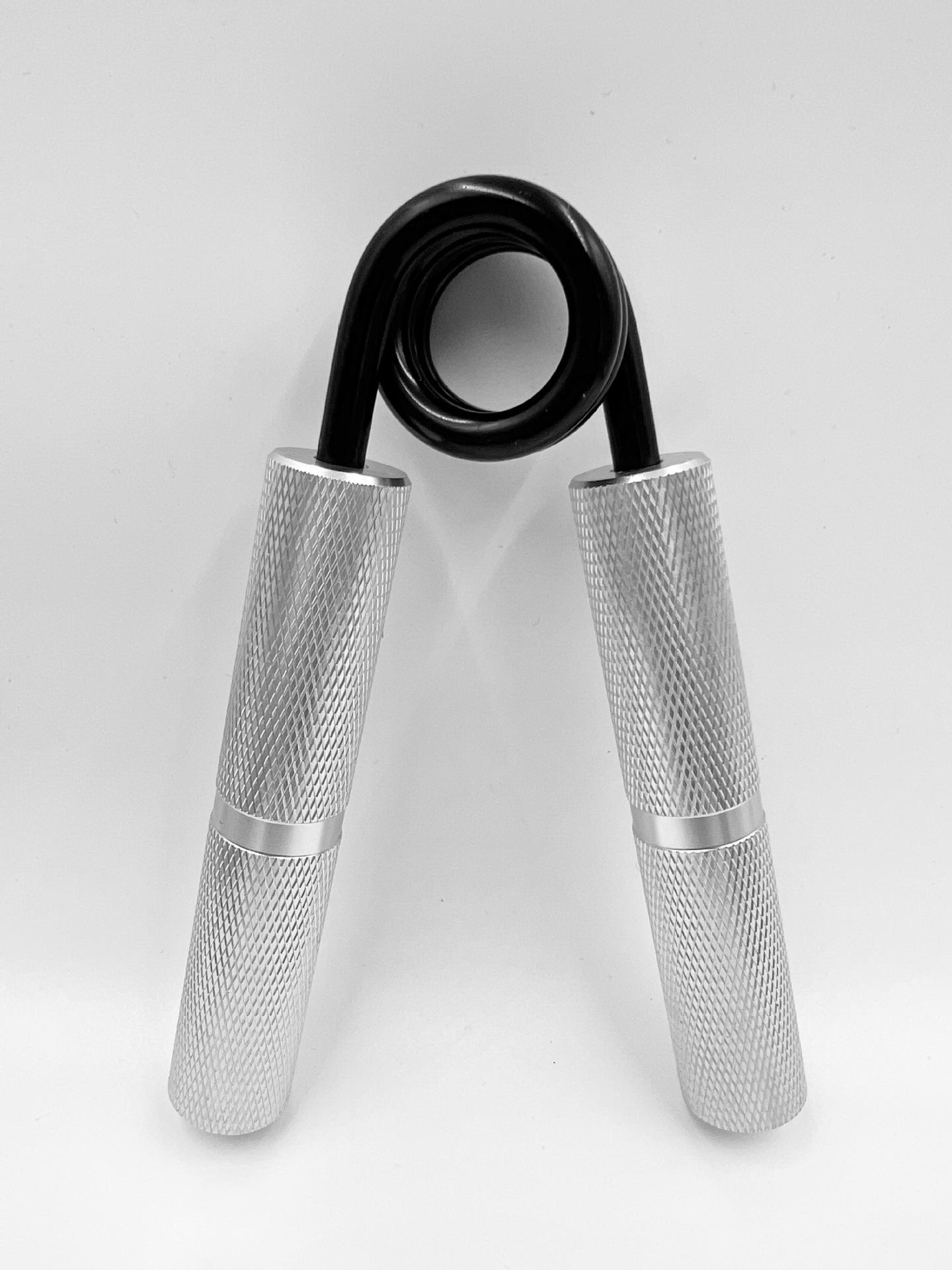 All-metal Grip Strength Trainer with Aluminum Handle and Spring Design for Arm and Finger Fitness