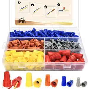 330-Pcs Electrical Wire Connector Nuts Kit - All-Seasons Twist Wiring Splice Screw Caps Assortment for Home Supplies, Wire Nuts