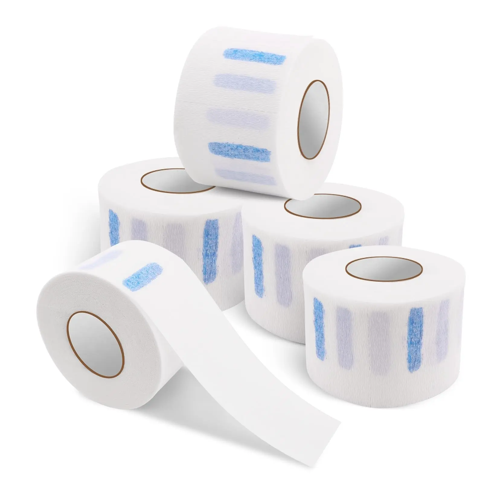 Disposable Barber Neck Strips, Stretchy Waterproof Paper, Anti-Hair Fall, Professional Salon Supplies, Hygienic Hairdressing Accessory