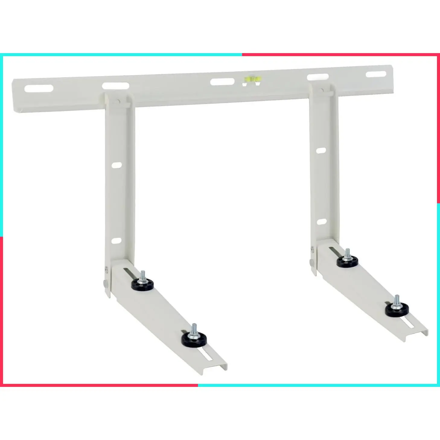 Mini Split Wall Mounting Bracket, Heavy Duty Universal Support for Ductless Air Conditioners, Heat Pumps & Compressors, 7000-18000 BTU
