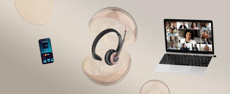 Bluetooth Headset,Trucker Wireless with Mic,Bluetooth Headset with Dual Noise Cancelling Microphone & Mute Button, 55Hrs Working Time PC Headset for Cell Phones, Computer, Truck Driver Audio Headphone