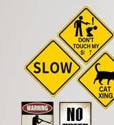 Order and Pick Up Signs - 12x6″ Order Sign for Cafe Bar Restaurant Food Truck, Durable 0.040 Aluminum - Easy to Mount/ 2 Pack Bundle with Rope