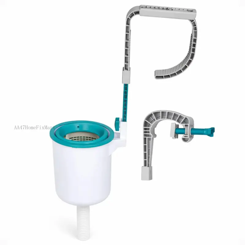 Flowclear Wall Mounted Automatic Swimming Pool Surface Skimmer, WhiteAA47HomeFixMart