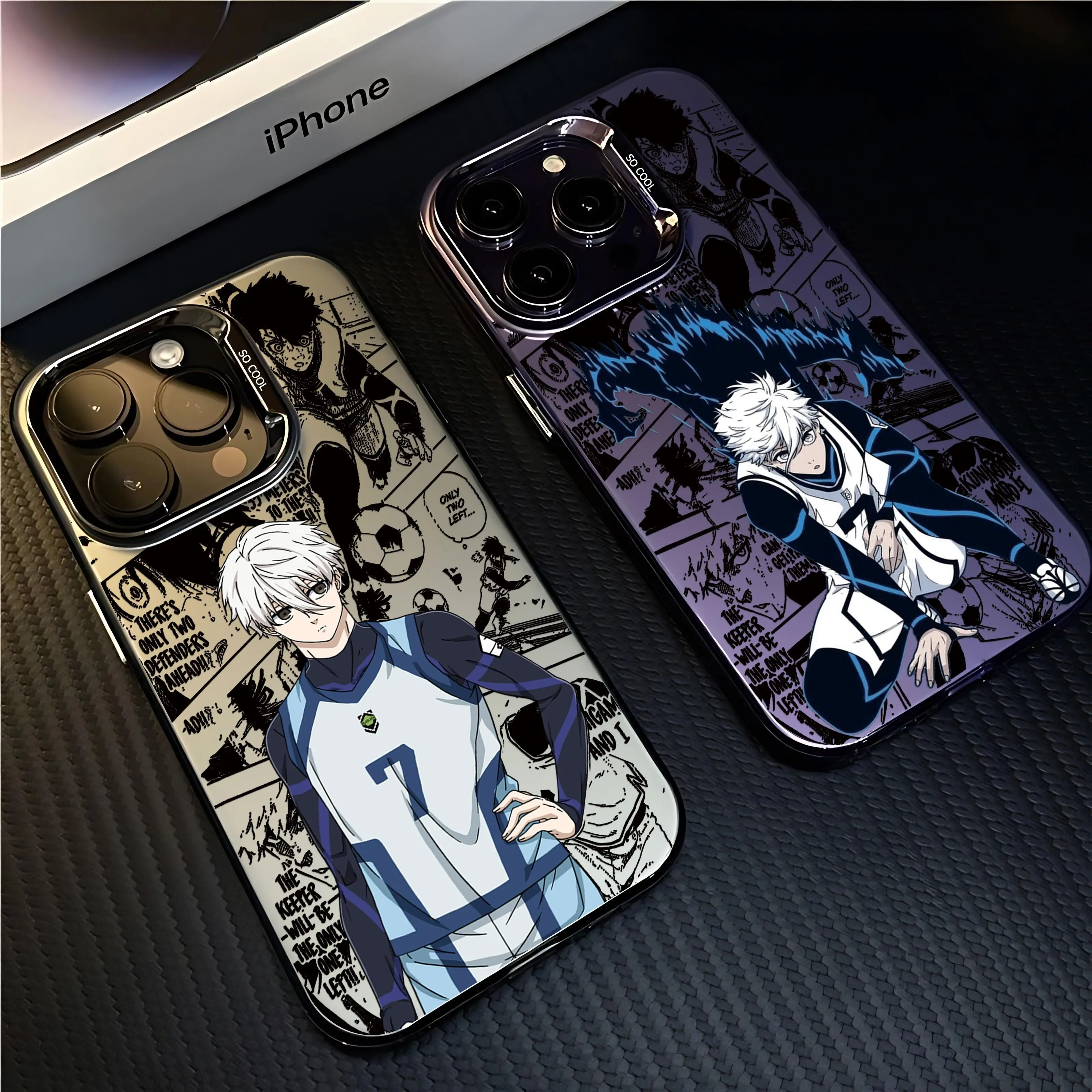 Blue Lock Seishiro Nagi Matte Phone Case for IPhone 17 16 15 14 13 12 11 Pro Max Plus 17Air And Samsung S26 S25 S24 S23 S22 S21 FE Plus Ultra Matte Shockproof Back Cover, Smartphone, Handheld