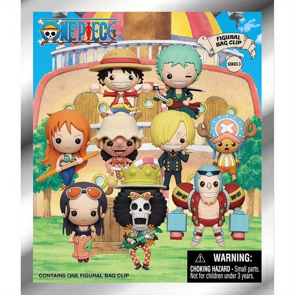 1PC ONE PIECE Series Official License Blind Bag D. Luffy Tony Tony Joba Cute Anime Characters Keychain Mystery Blind Bag Randomly A Character Exquisite Value Collectibles Christmas