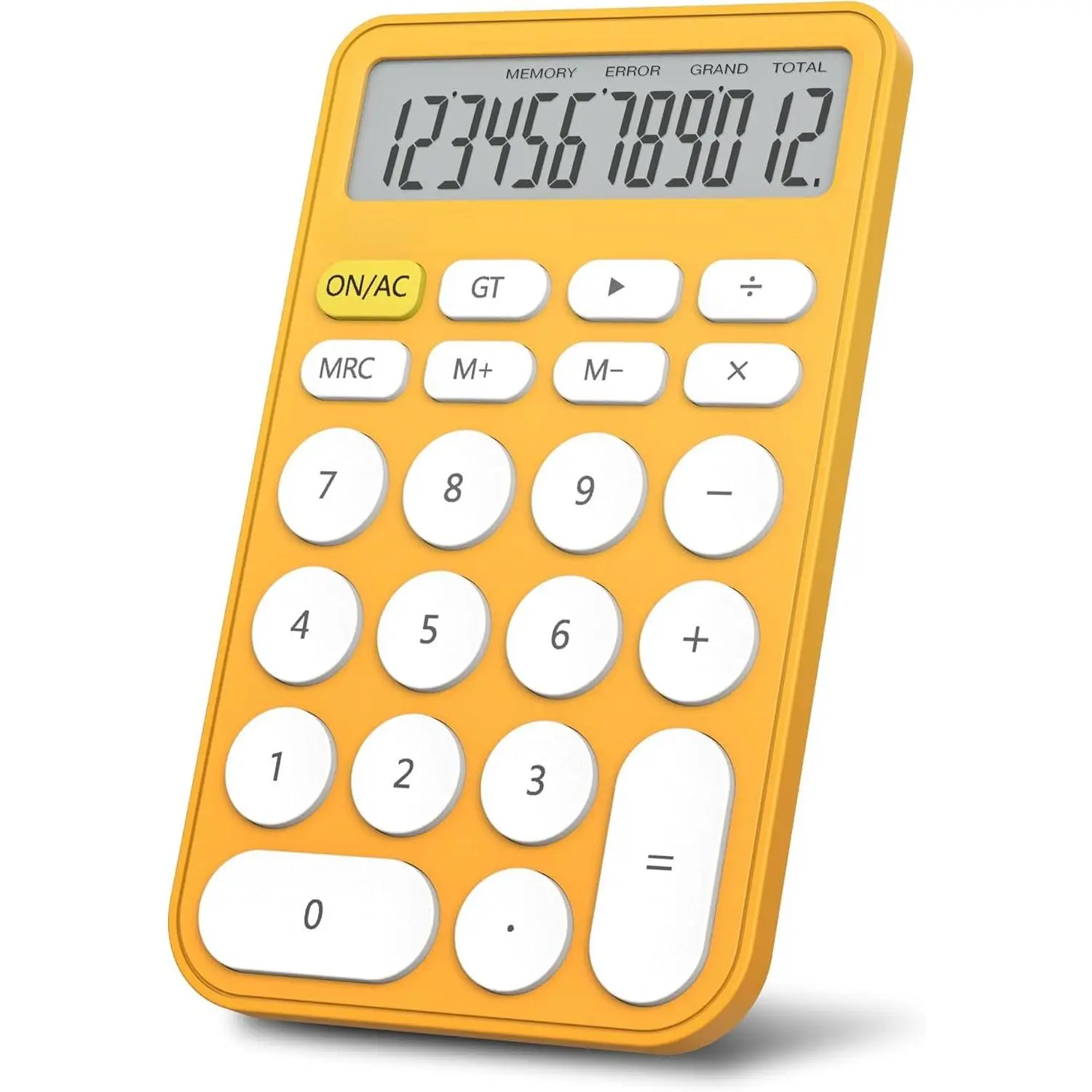 Standard Calculator, 12 Digit Large Display Desktop Calculator with Big Buttons for Office, School,  & Business