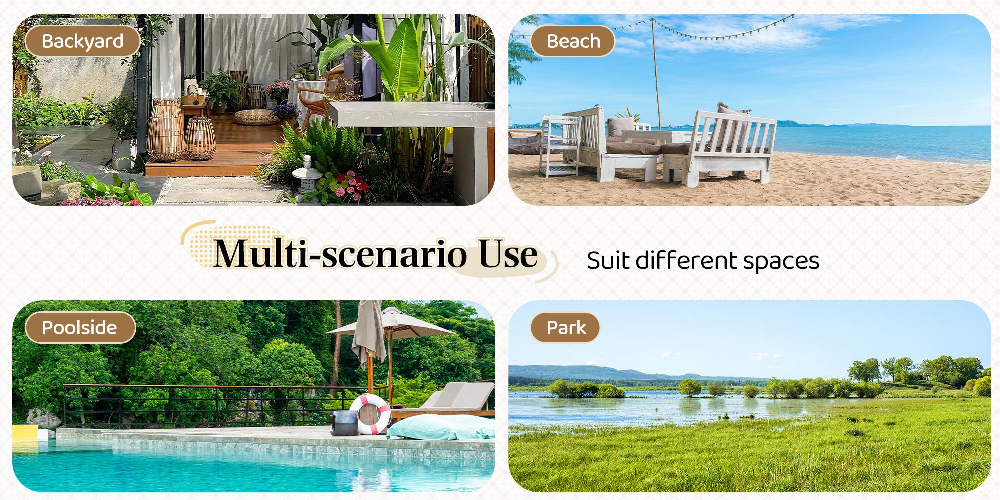 Outdoor Rope Hammock with Stand, Portable Anti-Tipping Hammock in Multiple Color Options, Hand-Woven Durable Ropes for Backyard, Beach & Poolside, Navy Blue, Blue Stripes, Red Stripes, Green Stripes, Gray Floral, Off-White Outdoor Rope Hammock with Stand, Portable Anti-Tipping Hammock in Multiple Color Options, Hand-Woven Durable Ropes for Backyard, Beach & Poolside, Navy Blue, Blue Stripes, Red Stripes, Green Stripes, Gray Floral, Off-White