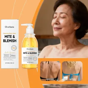 Salicylic Acid Body Wash Cleansing Skin Sweat Eliminating Odor Oil Control Exfoliating Smoothing Softening Foam Shower Gel Slack