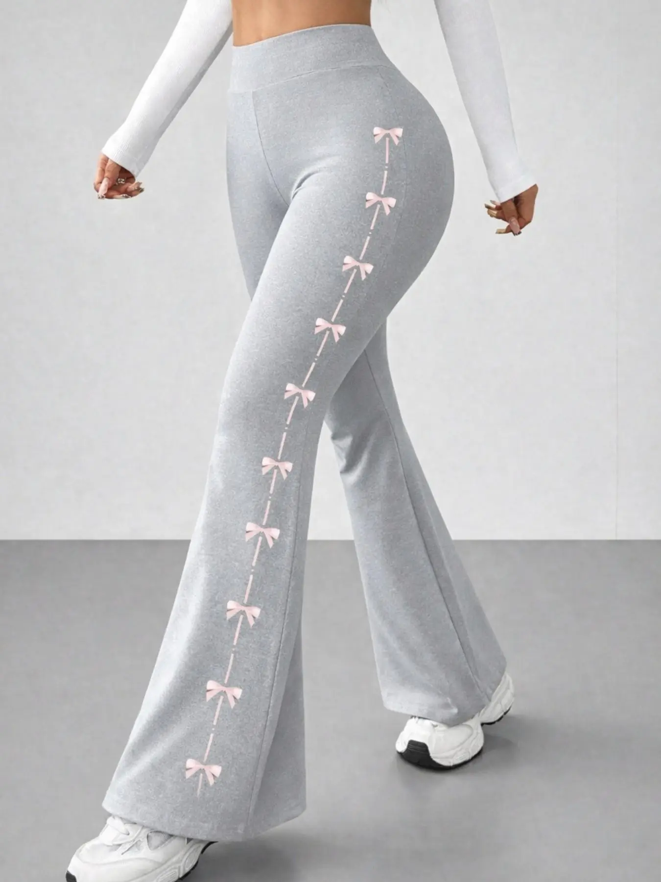 Women's Slimming Bell Bottom Pants, Comfortable Fabric, Perfect for Daily Wear, Outdoor Activities, Shopping, Friends Gatherings