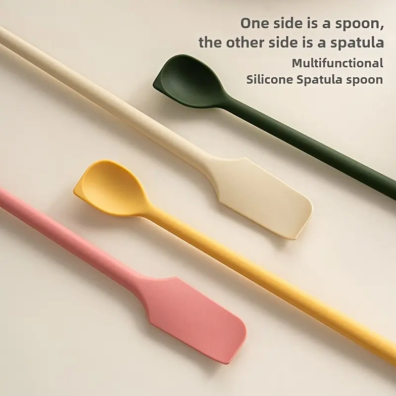 4pcs Dual-Head Jam Spreader, Silicone Scoop, Butter Spreaders, Ideal for Jam, Honey, Cheese, Perfect for Picnics, Camping, Afternoon Tea