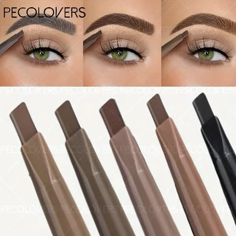 Makeup Eyebrow Pencil Waterproof Authentic Automatic Double-ended Eyebrow Brush Long-lasting Microblading Brow Pencil Brand Eyebrow Pencil Eyebrow Makeup Products