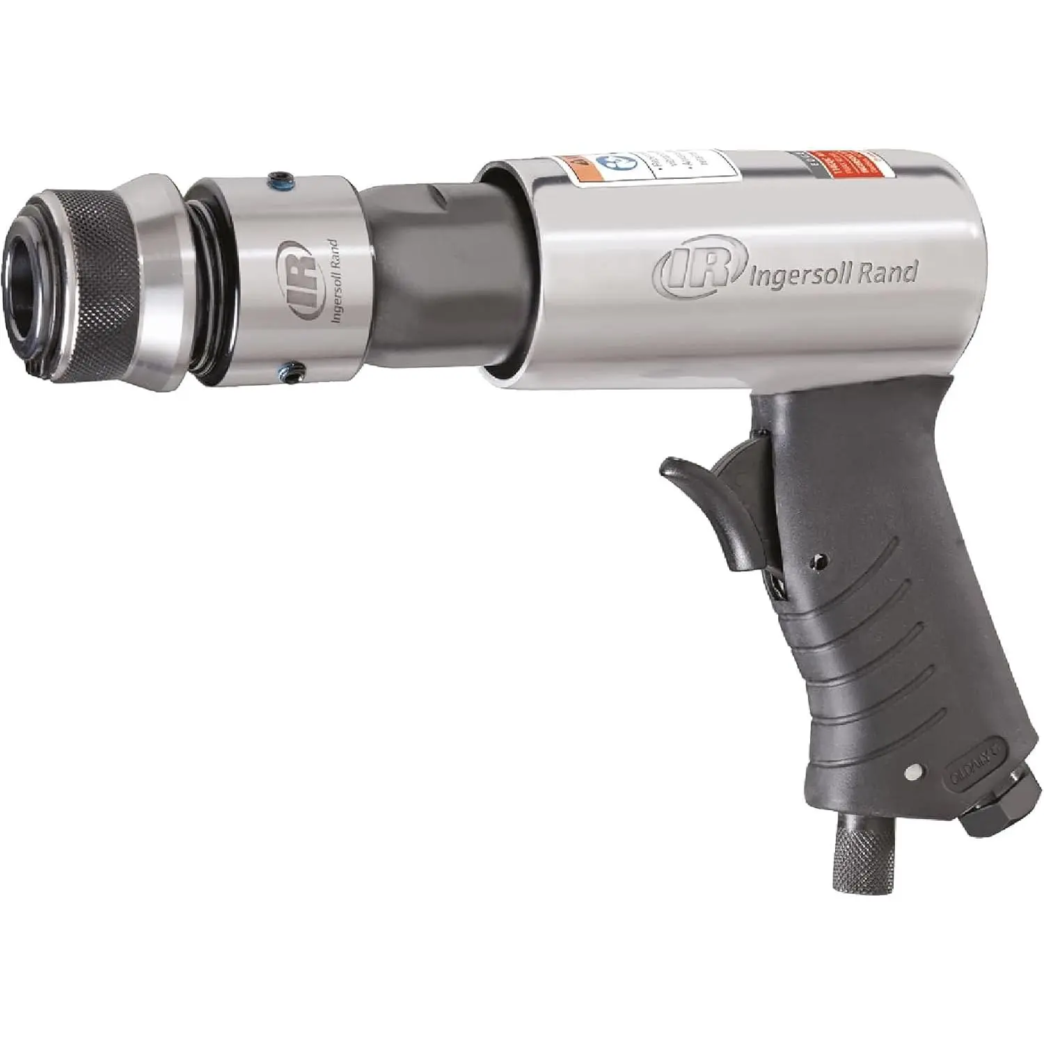 114GCQ EDGE Series Alloy Steel Air Hammer Kit - 2 5/8 in Stroke, 3500 BPM Max Speed, Anti-Vibration, Includes 3-Chisel Set Attachments for Metal Surfaces, Stone Chiseling