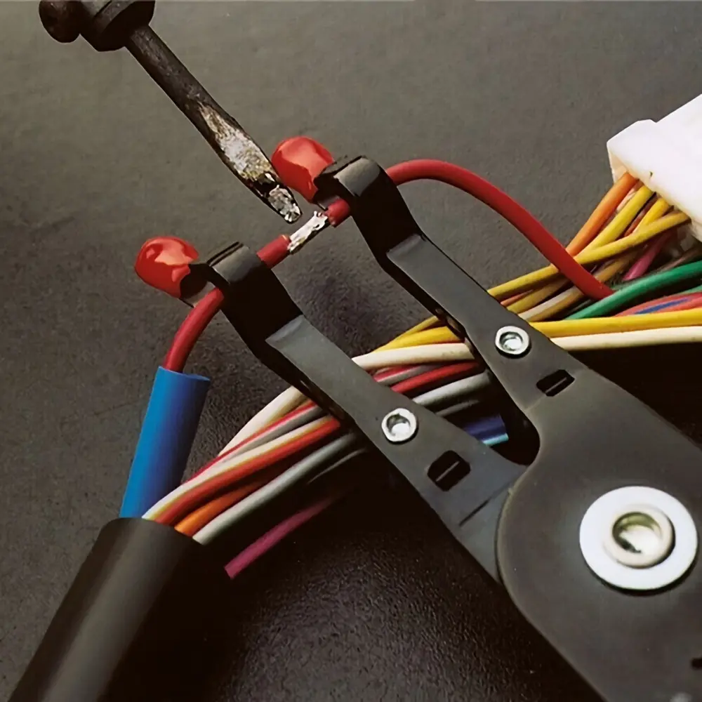 Multi-Function 2 Wire Cable Welding Pliers for Cars and Vehicles - Durable Iron, Innovative Design Multi-Purpose Tool