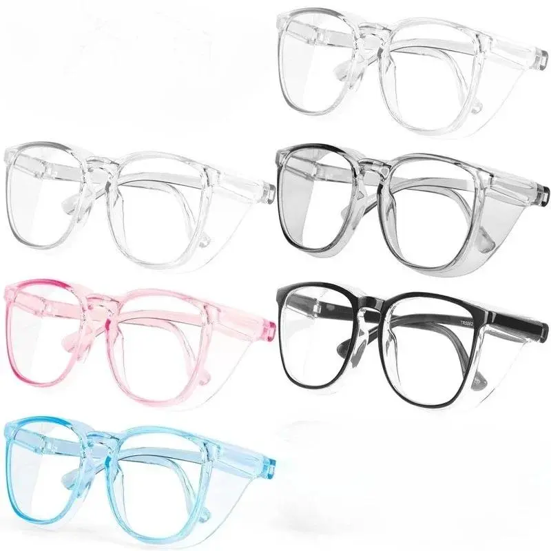 XUH Safety Glasses for Women, ANSI Z87 Certified Anti‑Fog Blue Light Blocking Protective Goggles, Anti‑Splash Safety Eyewear for Nurses, Lab and Workplace Daily Use